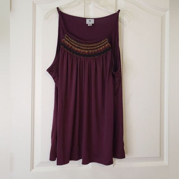 Worthington Embellished Top - Picture 1 of 4